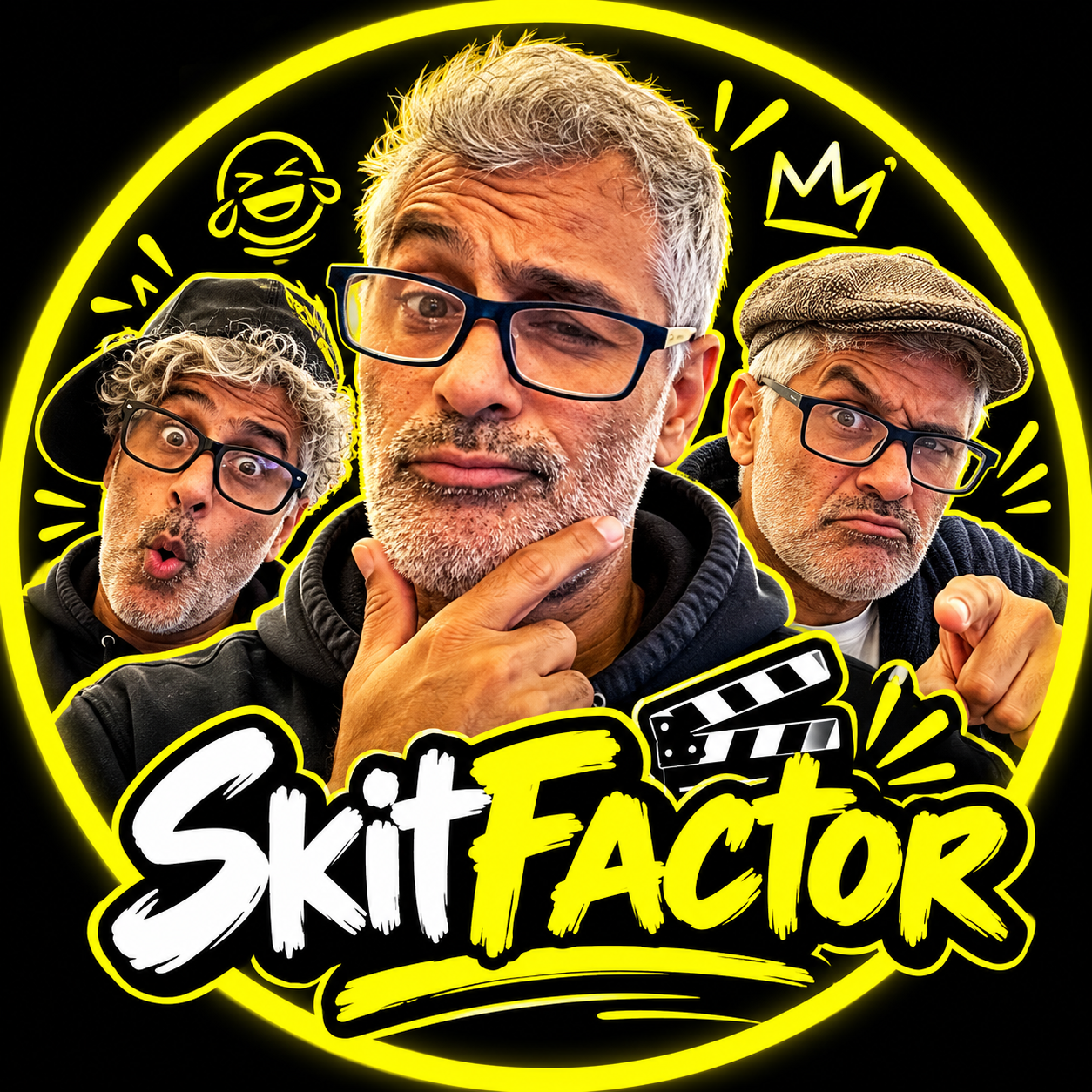 SkitFactor multi-character comedy avatar